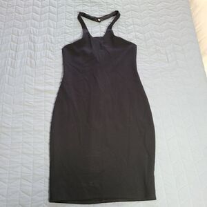 Topshop cross halter dress  